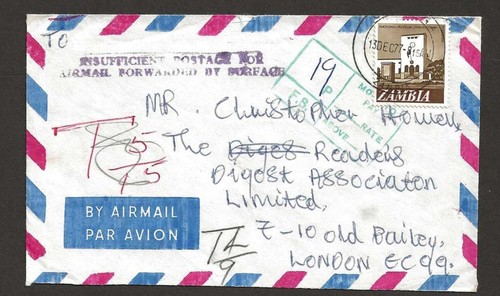 Zambia 1977 cover with - to, uk,