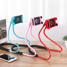 Universal 360 Flexible Lazy Neck Hanging Bed Mobile Phone Holder Mount Stand