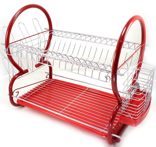 Tiers dish drainer rack - drainer,
