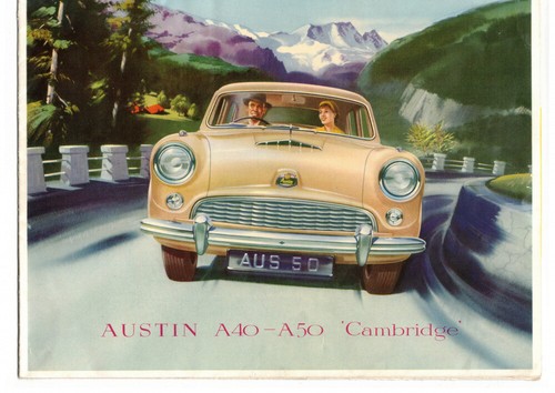 Brochure austin a40 - a40, a50