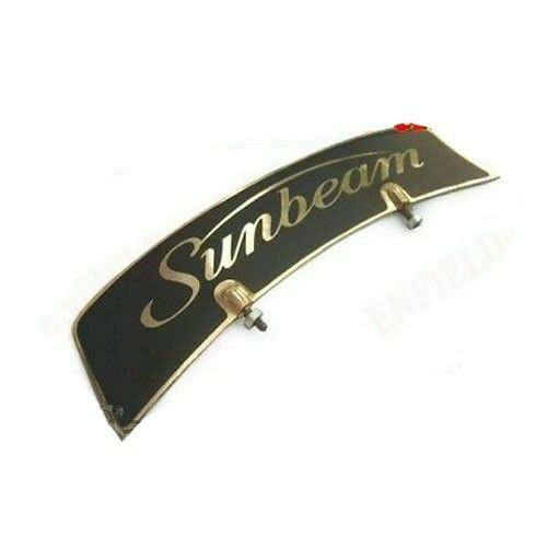 Vintage front mudguard - front, brass