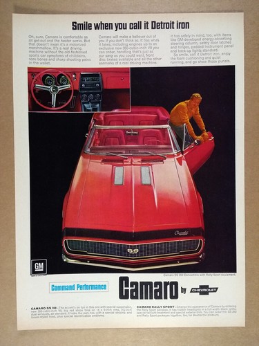 1967 chevrolet camaro - ss, 350