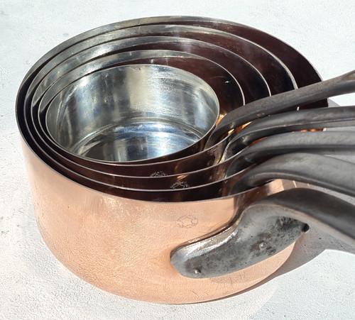 Vintage french copper - french, set