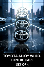 Toyota Alloy Wheel Hub Centre Cap 62mm Set of 4 for Avensis