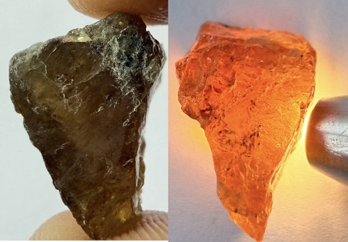 Natural colour change - ct,
