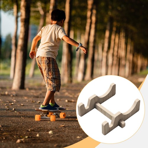 Skateboard stand floor rack - skateboard,