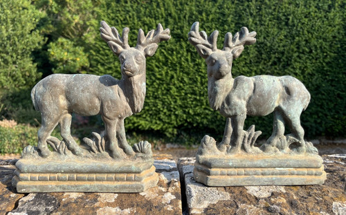 Matching pair antique solid - matching, of