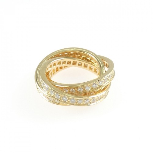Authentic cartier three bangle - cartier,