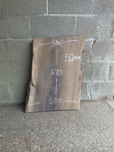 Figured english walnut - figured, slab