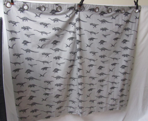 Dunelm grey stripe - grey,
