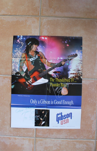 Nikki sixx signed - signed, motley
