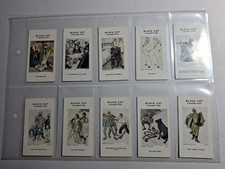 Carreras Ltd. Black Cat Cigarette Cards. RAEMAEKERS WAR CARTOONS. #63-72. 1916.