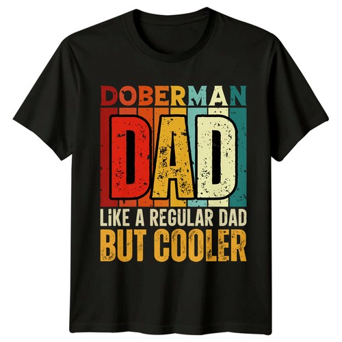 Doberman dad mens shirt dog - dad,