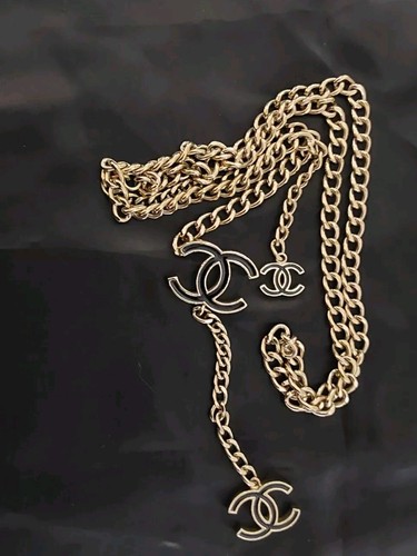 Chanel necklace gold - in,