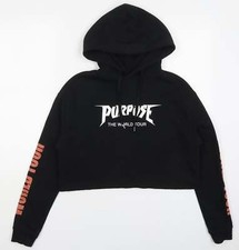 H&M Womens Black Cotton Blend