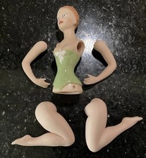 Porcelain Part Doll Figure