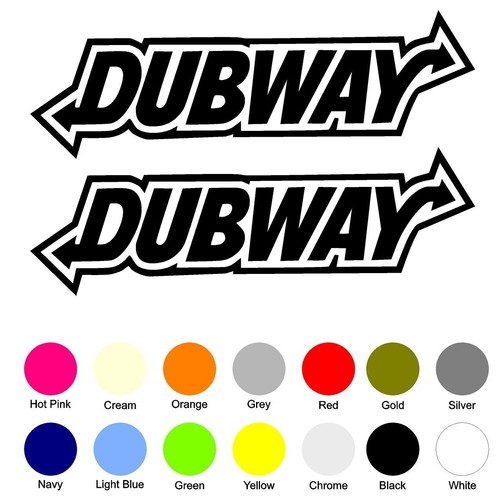 Dubway stickers surfing - dubway,