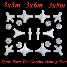For Gazebo Awning Tent Feet Corner Center Connector 25/19mm（3x3/6/9）Spare Parts