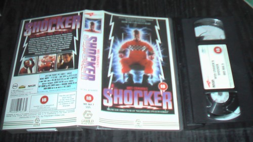 Shocker vhs video - video, horror