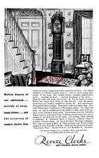 REVERE Cabinet Clocks with Telechron Electric Motors ADVERT 1930 Print Ad E07/52