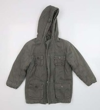 Mothercare Boys Green Parka