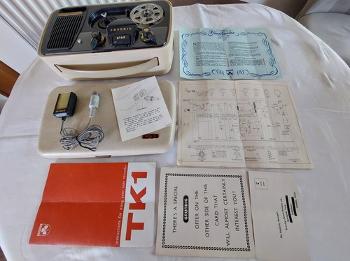 Vintage grundig tk1 tape - grundig,
