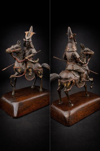 Antique samurai kasunoki - samurai,