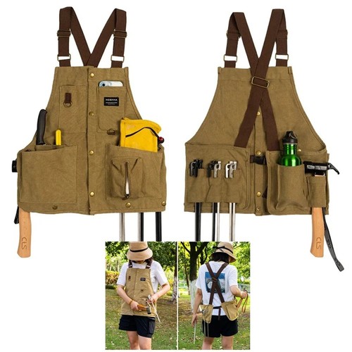 Outdoor vest bbq work apron - vest,
