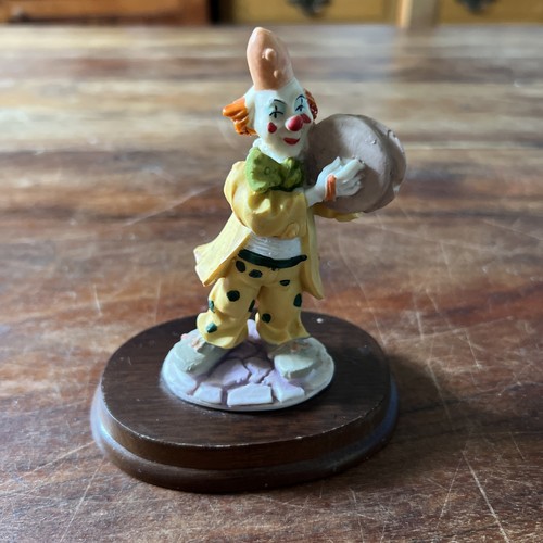 Vintage 1980s resin clown - 1980s, on