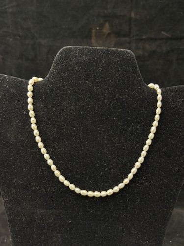 Vintage real pearl necklace - pearl,