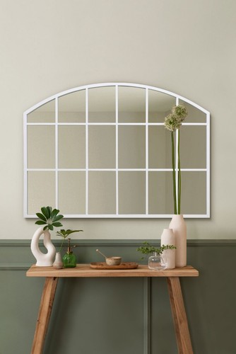 Large white frame arch - frame,