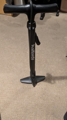 Halfords bicycle pump working - halfords,