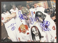 Slipknot Signed Magazine Photo