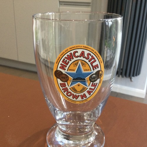 Newcastle brown ale glass - newcastle,