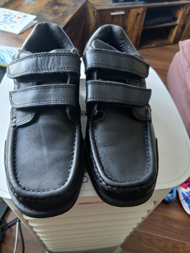 Kangol black leather - black,