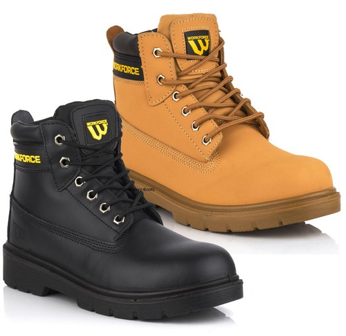 Mens leather ankle safety work - mens,