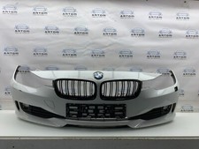 BMW 3 SERIES F30 F31 FRONT BUMPER PAINT CODE 300 WHITE (DAMAGED) 2011-2015