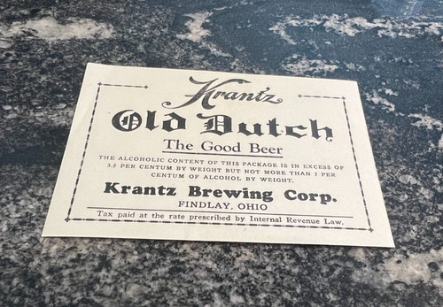 Irtp krantz old dutch - irtp,