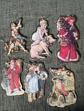 6 X Victorian Style Die Cut