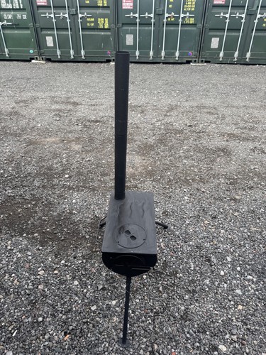 Wood burner tent - wood, stove