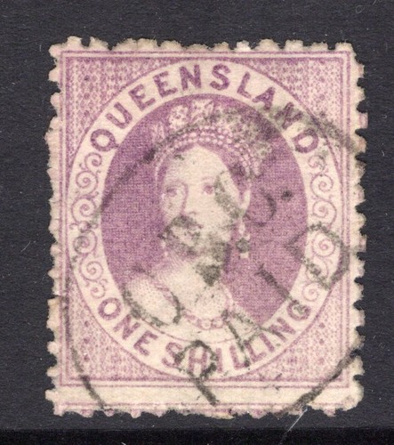 Queensland 1879 mauve - , 1s
