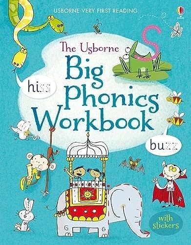 Big phonics workbook usborne - big,