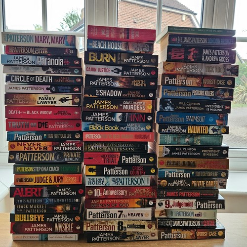 James patterson books bundle - james,
