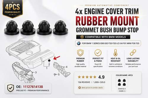 Car engine cover - 4x,