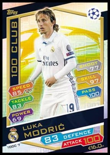 Topps match attax 2016 - 2016/17, luka