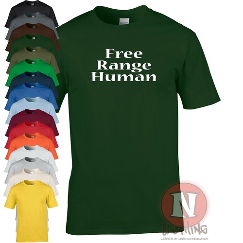 Free range human shirt - range,
