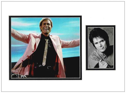Cliff richard autograph photo - cliff,