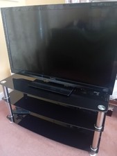 Panasonix 'Viesta' TX-L42E3B LED Television with separate glass stand