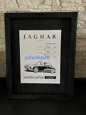 ADVERTISEMENT JAGUAR AUTOMOBILE MARK 2 THREE CYL SIGN ALAIN 1962 FRENCH AD PUB