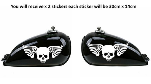 Skull motorcycle motorbike